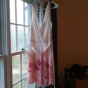 Nudes and pink dress